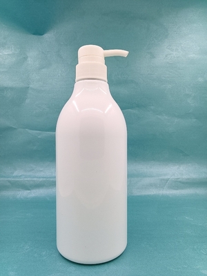 OEM ODM Grote Shampooflessen, de Ronde Plastic Flessen van het Douchegel