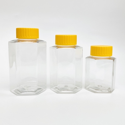 Capaciteit van het HUISDIEREN de Plastic Honey Bottles 250ml 300ml van de het schermdruk